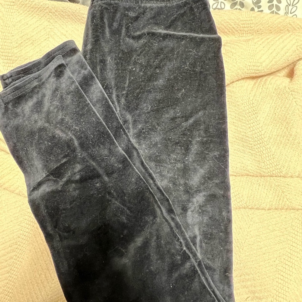 Velvet leggings